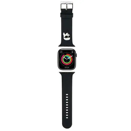 Karl Lagerfeld 3D Rubber Karl Head strap for Apple Watch 38/40/41mm - black - Other cell phone equipment<<<HurtelXML