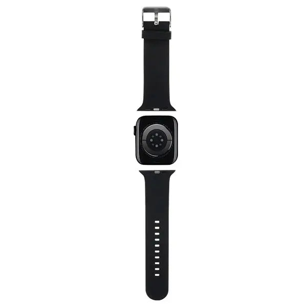 Karl Lagerfeld 3D Rubber Karl Head strap for Apple Watch 42/44/45/49mm - black - Other cell phone equipment<<<HurtelXML