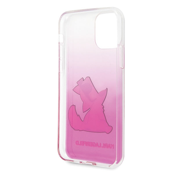 Karl Lagerfeld Choupette Fun iPhone 11 Pro Case - Pink - Cell phone cases and covers<<<HurtelXML
