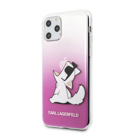 Karl Lagerfeld Choupette Fun iPhone 11 Pro Case - Pink - Cell phone cases and covers<<<HurtelXML