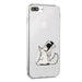 Karl Lagerfeld Choupette Fun iPhone 7 / 8 Plus Case - Transparent - Cell phone cases and covers<<<HurtelXML
