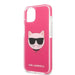 Karl Lagerfeld Choupette Head case for iPhone 13 - fuchsia - Cell phone cases and covers<<<HurtelXML