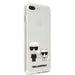 Karl Lagerfeld Karl & Choupette iPhone 7 / 8 Plus Case - Transparent - Cell phone cases and covers<<<HurtelXML