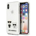 Karl Lagerfeld Karl & Choupette iPhone X / Xs Case - Transparent - Cell phone cases and covers<<<HurtelXML