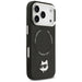 Karl Lagerfeld Choupette Pin MagSafe Case for iPhone 17 Pro Max - Black - Cell phone cases and covers<<<HurtelXML