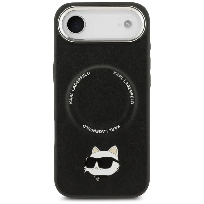 Karl Lagerfeld Choupette Pin MagSafe Case for iPhone Air Black - Cell phone cases and covers<<<HurtelXML