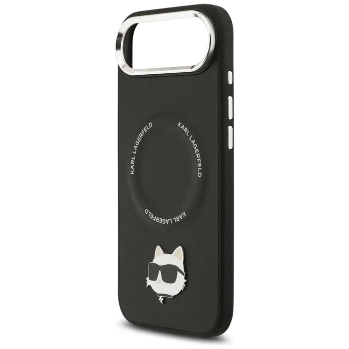 Karl Lagerfeld Choupette Pin MagSafe Case for iPhone Air Black - Cell phone cases and covers<<<HurtelXML