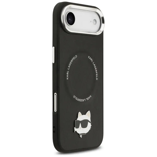 Karl Lagerfeld Choupette Pin MagSafe Case for iPhone Air Black - Cell phone cases and covers<<<HurtelXML
