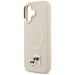 Karl Lagerfeld Karl & Choupette Pins MagSafe Case for iPhone 17 - Beige - Cell phone cases and covers<<<HurtelXML