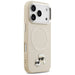 Karl Lagerfeld Karl & Choupette Pins MagSafe Case for iPhone 17 Pro Max - Beige - Cell phone cases