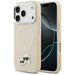 Karl Lagerfeld Karl & Choupette Pins MagSafe Case for iPhone 17 Pro Max - Beige - Cell phone cases