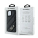 Karl Lagerfeld Diagonal Quilted Script case for iPhone 13 - black - Cell phone cases and covers<<<HurtelXML