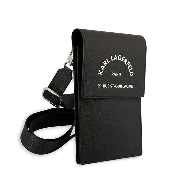 Karl Lagerfeld Embossed RSG handbag - black - Others<<<HurtelXML