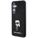 Karl Lagerfeld Fixed Glitter Ikonik Logo Metal Pin case for Samsung Galaxy S24 - black - Cell phone cases