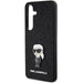 Karl Lagerfeld Fixed Glitter Ikonik Logo Metal Pin case for Samsung Galaxy S24 - black - Cell phone cases
