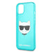 Karl Lagerfeld Glitter Choupette Fluo Case for iPhone 13 mini 5.4’’ - blue - Cell phone cases and covers<<<HurtelXML