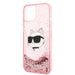Karl Lagerfeld Glitter Choupette Head case for iPhone 14 Plus - pink - Cell phone cases and covers<<<HurtelXML