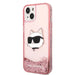 Karl Lagerfeld Glitter Choupette Head case for iPhone 14 Plus - pink - Cell phone cases and covers<<<HurtelXML