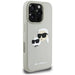 Karl Lagerfeld HC 3D Rubber Double Heads iPhone 16 Pro Max Case - Beige - Cell phone cases and covers<<<HurtelXML