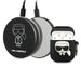 Karl Lagerfeld Ikonik Case for AirPods + Powerbank - Black - Powerbanks<<<HurtelXML