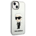 Karl Lagerfeld Ikonik Karl case for iPhone 14 Plus - transparent - Cell phone cases and covers<<<HurtelXML