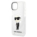 Karl Lagerfeld Ikonik Karl case for iPhone 14 Plus - transparent - Cell phone cases and covers<<<HurtelXML