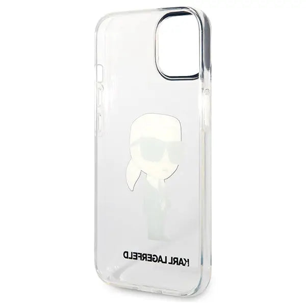 Karl Lagerfeld Ikonik Karl case for iPhone 14 Plus - transparent - Cell phone cases and covers<<<HurtelXML