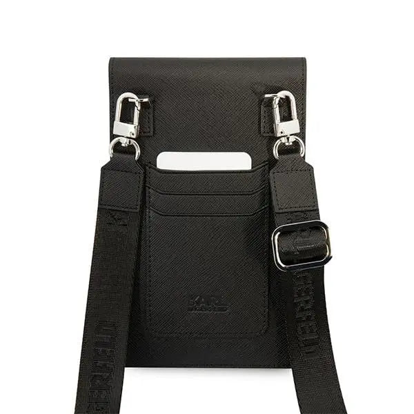 Karl Lagerfeld Ikonik Karl Chain Phone Bag - Black - Cell phone cases and covers<<<HurtelXML
