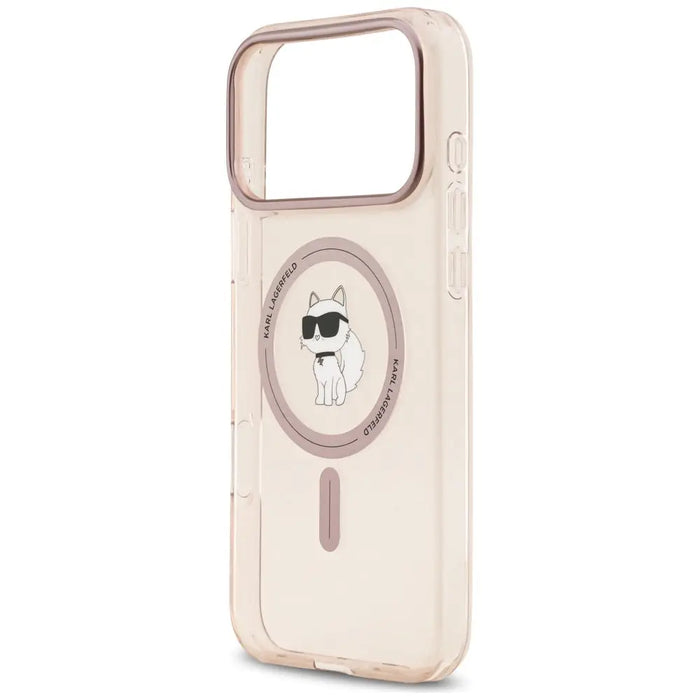 Karl Lagerfeld IML Choupette MagSafe Case for iPhone 17 Pro Max - Pink - Cell phone cases and covers<<<HurtelXML