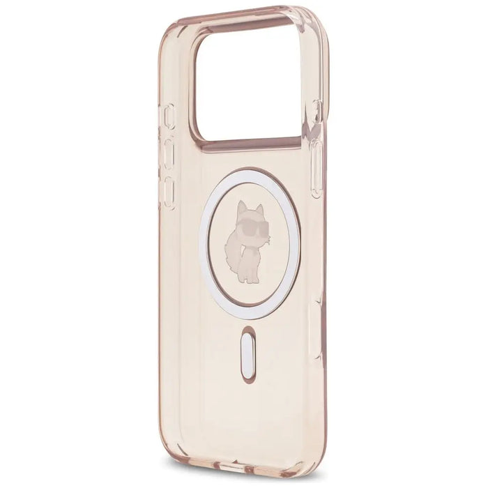 Karl Lagerfeld IML Choupette MagSafe Case for iPhone 17 Pro Max - Pink - Cell phone cases and covers<<<HurtelXML