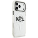 Karl Lagerfeld IML Choupette Sketch Logo MagSafe Case for iPhone 17 Pro - Clear - Cell phone cases