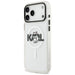 Karl Lagerfeld IML Choupette Sketch Logo MagSafe Case for iPhone 17 Pro Max - Clear - Cell phone cases