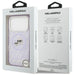 Karl Lagerfeld IML Glitter Karl & Choupette Heads Logo MagSafe Case for iPhone 17 Pro - Purple - Cell phone cases