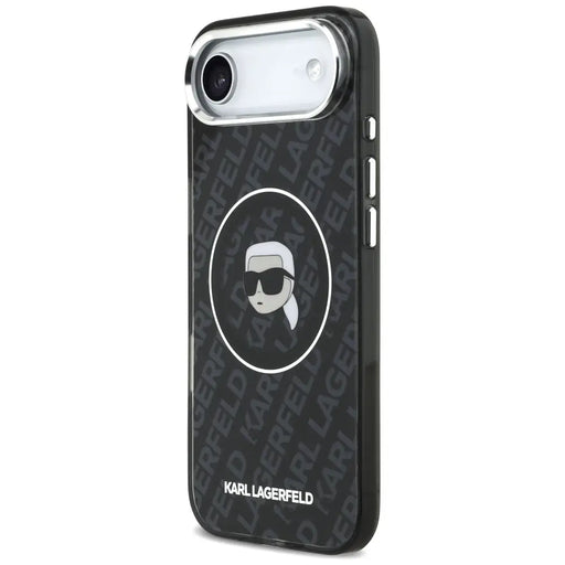 Karl Lagerfeld IML Karl Head Logo MagSafe Case for iPhone 17 Air - Black - *Kategoria tymczasowa<<<HurtelXML