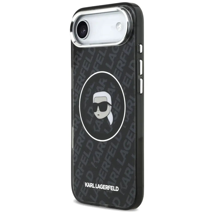 Karl Lagerfeld IML Karl Head Logo MagSafe Case for iPhone 17 Air - Black - *Kategoria tymczasowa<<<HurtelXML