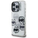 Karl Lagerfeld IML Multi K&C Head Pattern Case for iPhone 16 Pro Max - Transparent - Cell phone cases