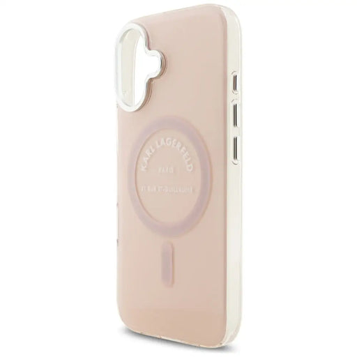 Karl Lagerfeld IML Karl RSG Logo MagSafe Case for iPhone 17 - Pink - Cell phone cases and covers<<<HurtelXML