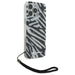 Karl Lagerfeld IML Zebra Pattern & Cord iPhone 16 Pro Case - Black - Cell phone cases and covers<<<HurtelXML