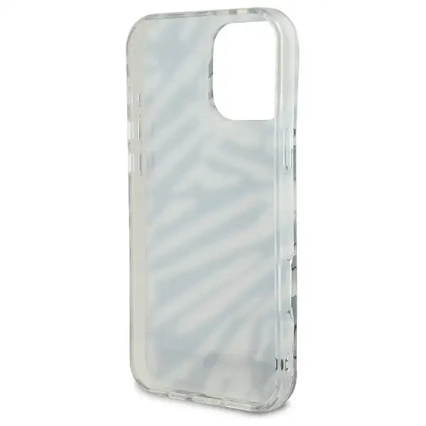 Karl Lagerfeld IML Zebra Pattern & Cord iPhone 16 Pro Case - Black - Cell phone cases and covers<<<HurtelXML