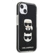 Karl Lagerfeld Karl&Choupette Head Case for iPhone 13 - Black - Cell phone cases and covers<<<HurtelXML