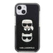 Karl Lagerfeld Karl&Choupette Head Case for iPhone 13 - Black - Cell phone cases and covers<<<HurtelXML