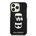 Karl Lagerfeld Karl&Choupette Head Case for iPhone 13 Pro Max - Black - Cell phone cases and covers<<<HurtelXML