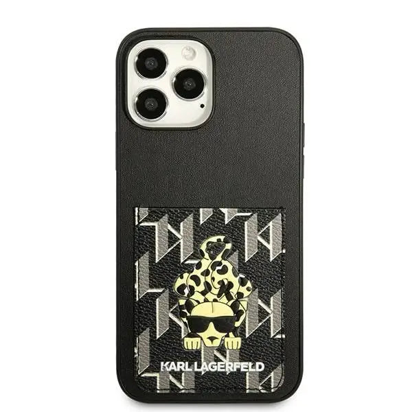 Karl Lagerfeld Karlimals Cardslot case for iPhone 13 Pro Max - black - Cell phone cases and covers<<<HurtelXML
