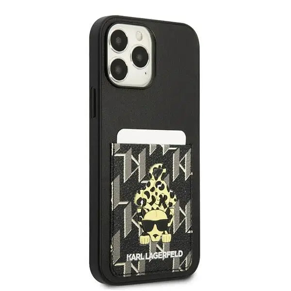 Karl Lagerfeld Karlimals Cardslot case for iPhone 13 Pro Max - black - Cell phone cases and covers<<<HurtelXML