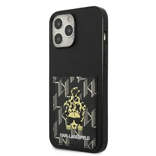 Karl Lagerfeld Karlimals Cardslot case for iPhone 13 Pro Max - black - Cell phone cases and covers<<<HurtelXML