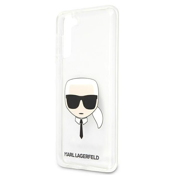 Karl Lagerfeld Karl’s Head Case for Samsung Galaxy S21+ - Transparent - Cell phone cases and covers<<<HurtelXML