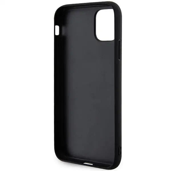 Karl Lagerfeld KLHCN613DRKNK iPhone 11 / Xr 6.1’’ black/black hardcase Rubber Karl Head 3D - Cell phone cases