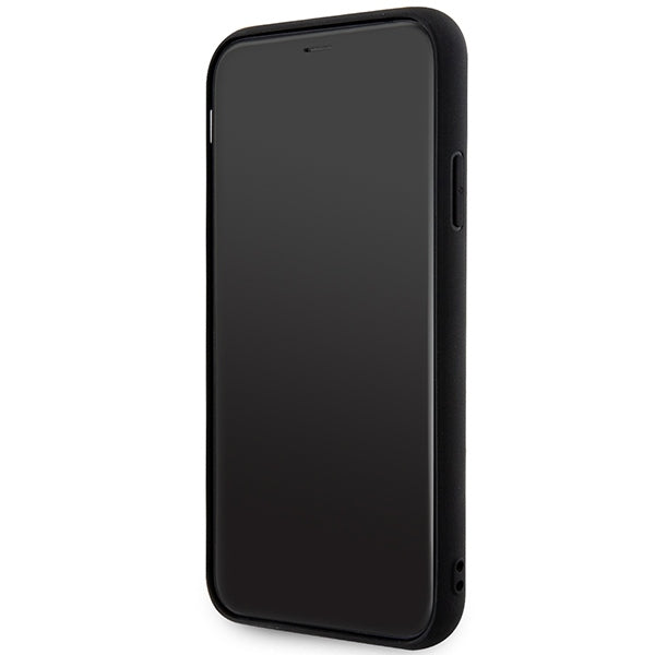 Karl Lagerfeld KLHCN61RUPKLPK iPhone 11 / Xr 6.1’’ hardcase black/black 3D Monogram - Cell phone cases
