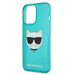 Karl Lagerfeld KLHCP13LCHTRB iPhone 13 Pro / 13 6,1’’ niebieski/blue hardcase Glitter Choupette Fluo - Cell phone cases