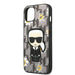 Karl Lagerfeld KLHCP13MPMNFIK1 iPhone 13 6.1’’ grey/grey Flower Ikonik Karl - Cell phone cases and covers<<<HurtelXML
